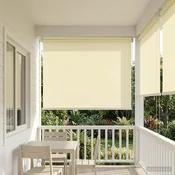Rolo zavjesa za vanjsku uporabu s UV zaštitom Krem 60 x 230 cm