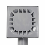 PEŠTAN PP slivnik O50 v, Rešetka 150x150