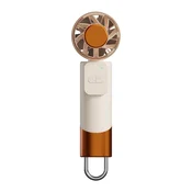INF Prenosni USB namizni in ročni ventilator z močno zmogljivostjo Beige, (5000286500)