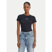 Guess Jeans Majica W6GPZ3 KA0H1 Mornarsko modra Slim Fit