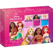 Disney Princess Nail Set set lakov za nohte za otroke 3y+ Pink, Blue, Pink 3x4.5 ml