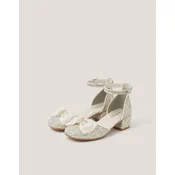 Monsoon Children Cipele za devojcice Glitter Chunky, Boja slonovace