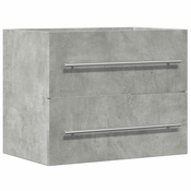 Ormaric za umivaonik siva boja betona 60 x 38,5 x 48 cm iverica