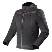 Softshell motoristicka jakna LS2 Zirconium EVO, crna