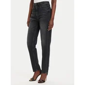 Guess Jeans hlače W2YA21 D4QD1 Črna Mom Fit