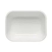 Bauscher System pravokotna skledica, zložljiva, bela, prostornina: 0,22 litra, 40 mm