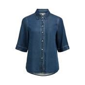 OBJECT Bluza OBJFRAME moder denim