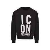 Črn pulover Dsquared2 ICON