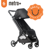 Ergobaby kolica Metro+ – Crna + gratis prednja rucka