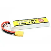 LemonRC LemonRC lipo akumulatorski paket za modele 7.4 V 6300 mAh Število celic: 2 35 C mehka torba XT90, (20640923)