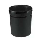 Kanta za otpad od papira s čvrstim plastičnim stranicama HAN TREND crna 18L 18190-13