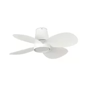 FARO 34315 - LED (prigušiva) stropni ventilator KLOVER S LED/20W/230V, bela, precnik 80 cm + daljinski upravljac