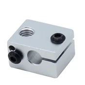Start3Dprint 5kosov Aluminijasti grelni blok za HotEnd - Združljiv z M6 šobami, 20x16x12 mm