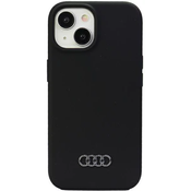 Audi Silicone Case iPhone 15 6.1 black hardcase (AU-LSRIP15-Q3/D1-BK)