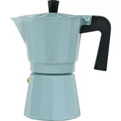 LEOPOLD VIENNA Moshi Moka kavni lonec, aluminij, mint, za 6 skodelic, 210 mm, dolžina: 175 mm