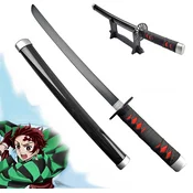 Demon Slayer Tanjiro Kamado replika mini Nichirin katane