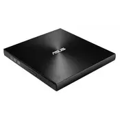 ASUS DVD±RW zunanji zapisovalec Slim SDRW-08U7M-U, 8x, 2xMDisc, črn, USB, retail