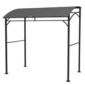 Homestar Paviljon za žar 215x150x220 cm Temno siva