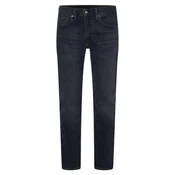 Levis za moške. 29507-0053 Kavbojke 502 Taper Panda navy (29/30), Priložnostno, Bombaž, Džins, Poliester, Elastan, Mornarica