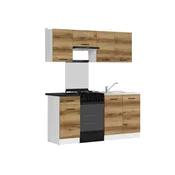 Kuhinjski set Boston 511 (Delano hrast) 170x47cm, Laminirani iveral, Laminirani iveral