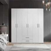 Hanah Home Ormar White, 213x206x52 cm, Beli