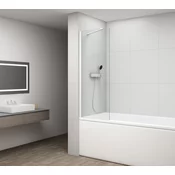 Zaslon za kad FISA 600x1500mm, bela mat/čisto steklo - Polysan - 36 - 600 - 1500 - 6 - 14