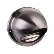SICCABO okrogla zunanja stenska rešetka inox 150 mm Design 50757