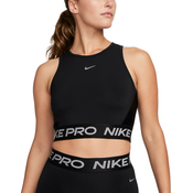 Majica brez rokavov Nike W NP DF CROP TANK HINE