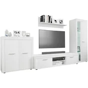 MID.YOU Dnevni Regal Usilo Xl, Bela, 4-Delni Set