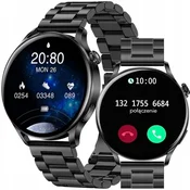 Rubicon Pametna ura RNCE81 črna Bluetooth klic merilnik krvnega tlaka zapestnica