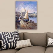 Wallity Dekorativna slika na platnu, 70x100cm, Šarena