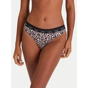 GUESS Tanga gacice JANE  nude / svijetlobež / crna / prljavo bijela