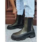 Botki damskie FROSTFALL zielone Dstreet