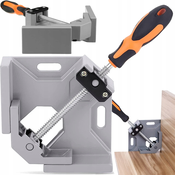 Alu kotna spona 90° za montažo