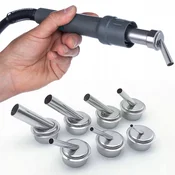 Rosfix ROSFIX SET KOTNIH ŠOB ZA VROČ ZRAK – 7 KOVINSKIH ŠOB O3–12 MM | ZA QUICK 861DW, ROSFIX AIRFLOW-X | ZA SPAJKANJE IN VARJENJE PLASTIKE, (5000075774)