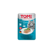 TOMI Sos za macke Grain Free - Losos u želeu od jaja 100g