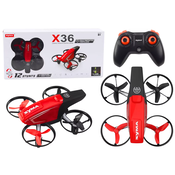 Daljinsko voden RC dron X36 SYMA rdeč