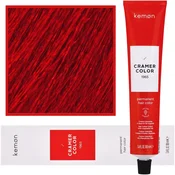 Kemon Cramer Color Cream Hair dye with coconut oil 100ml C.55 | Red booster