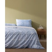 Madame Coco Set posteljine Blanch, 160x220cm, Plavi