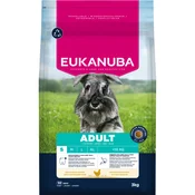 Eukanuba Premium Nutrition Adult Small Breed piletina - 2 x 3 kg