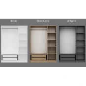 Hanah Home Garderober Kale, 135x210x52 cm, Beli