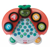 Glasbena hrošček Alphabet & Colors Learning Beetle Infantino za učenje barv in abecede z glasbo v angleščini od 6 mese