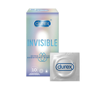 Durex Invisible Extra Lubricated kondomi 10 ml