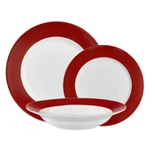 Ambition Aura Red 18-dijelni Set za Jelo