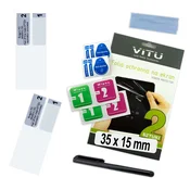 shumee 2 x Zaščitna folija za pametno uro 35 x 15 mm 3,5 x 1,5 cm 1,5 VITU