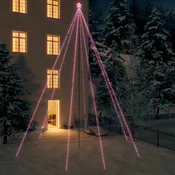 LED božicno drvce unutarnje vanjsko 1300 LED raznobojno 8 m
