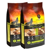 Ambrosia Adult All Breeds Fresh Turkey & Duck 2 x 12 kg