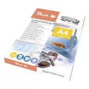 ŽEPKI ZA PLASTIFICIRANJE MAT A4 125um 100/1 PEACH 510621