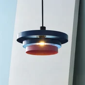 OSRAM viseča svetilka Decor Layers, modra/roza, jeklo, E27 - Kuhinja - Sodobni - modra, roza - Kovina
