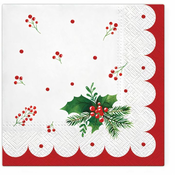 Serviete 20 kosov Holly v okvirju 33x33 cm